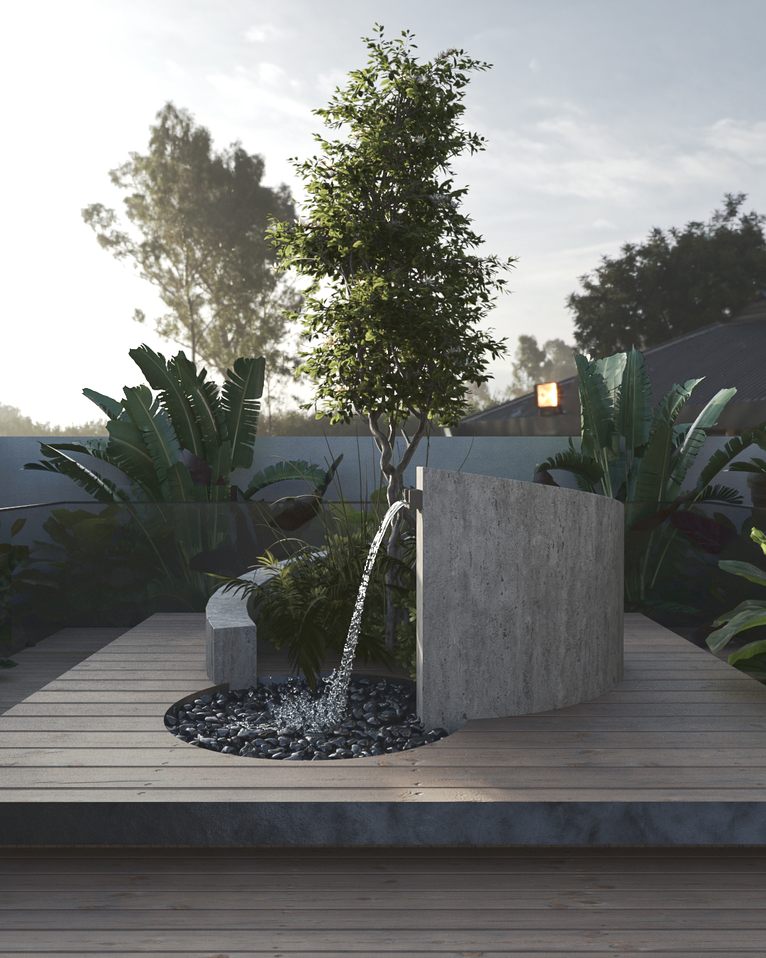 Luxury villa landscape-20