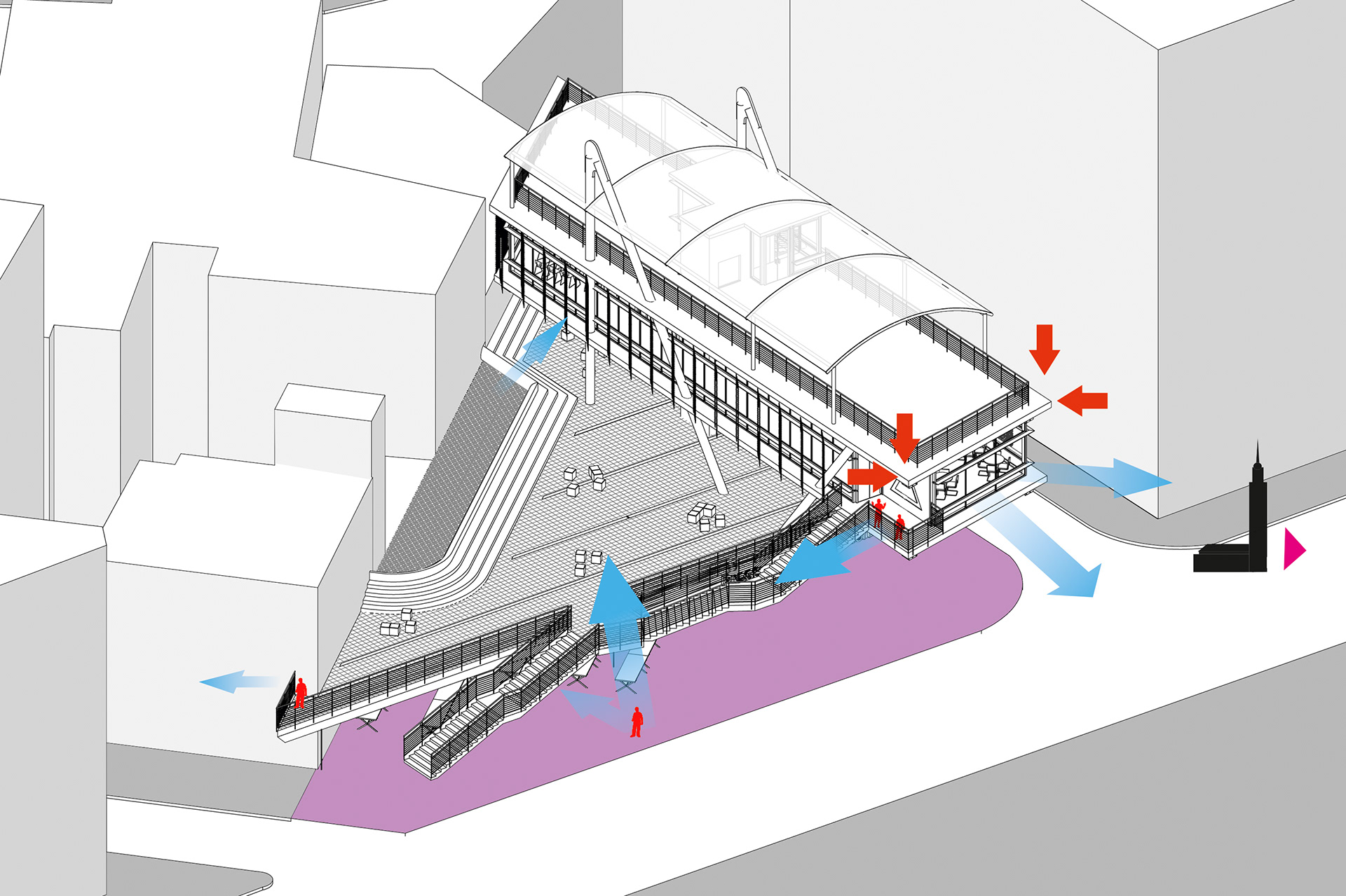 可持续市场广场竞赛项目丨摩洛哥卡萨布兰卡-8