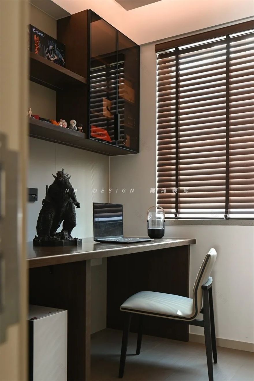 134㎡现代混搭 · 木色松韵,筑静雅中式梦丨中国杭州丨浙江南鸿装饰-62