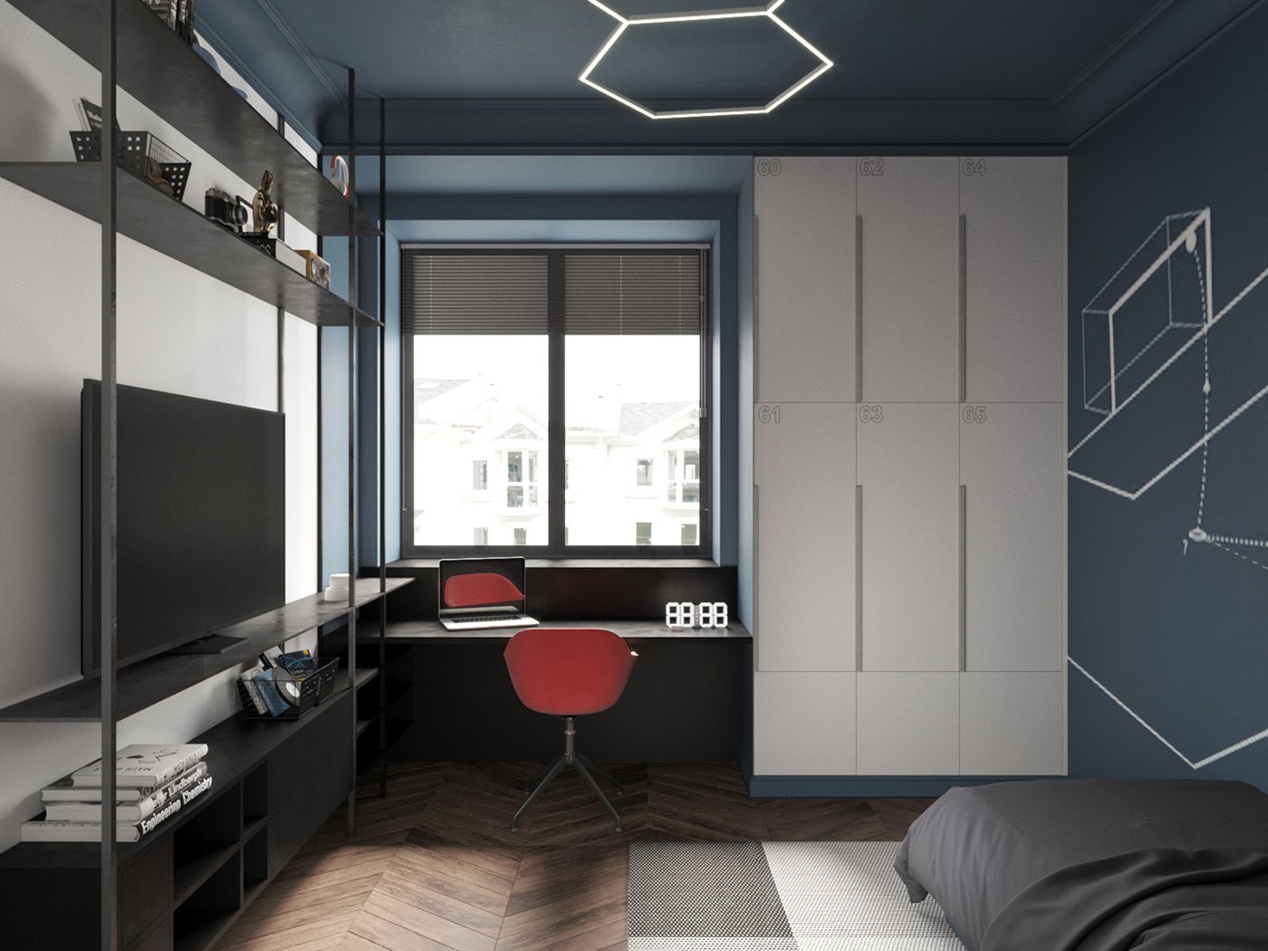 俄罗斯别墅设计 独特的质感、颜值满满-23