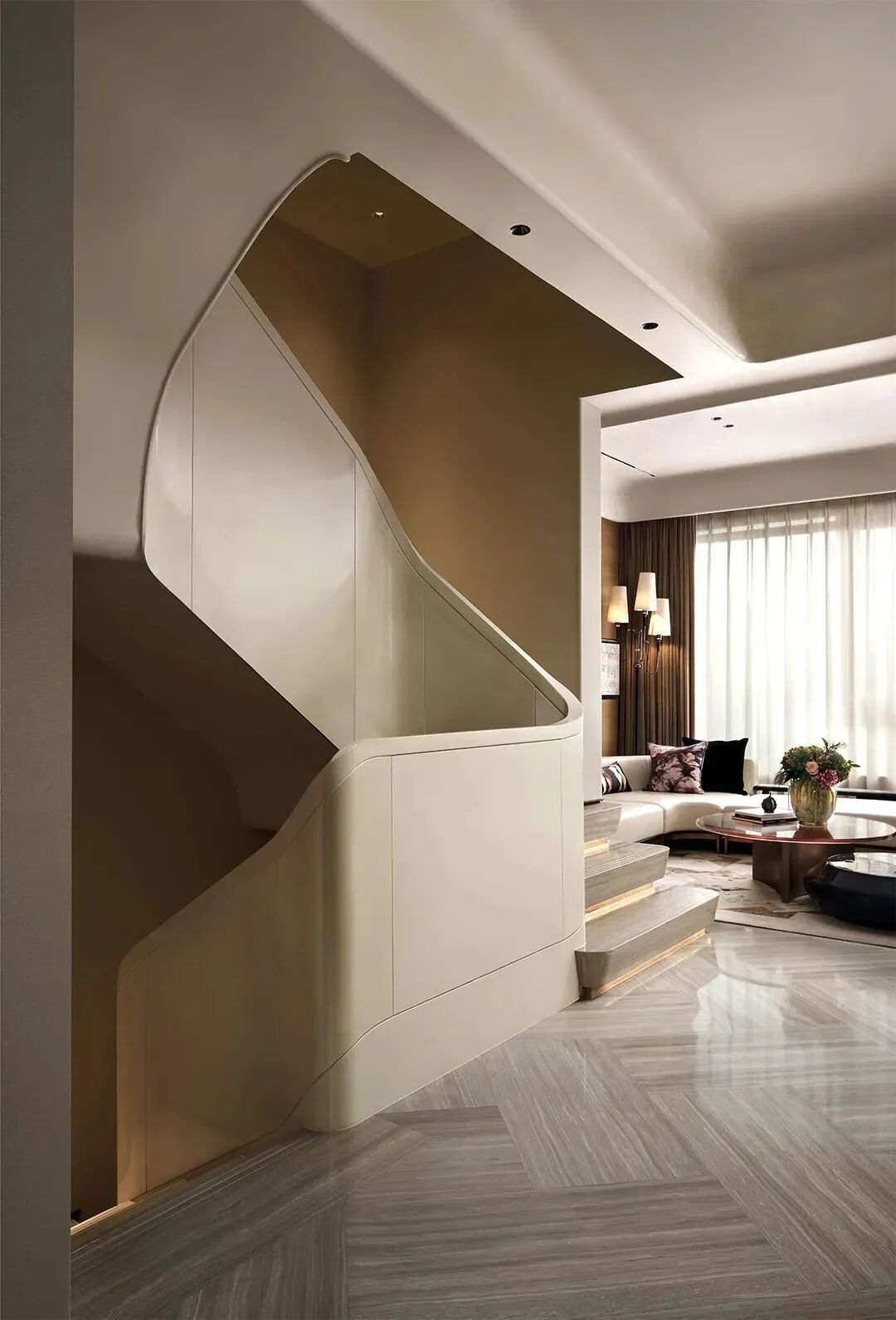 上海334㎡轻奢复古风家居空间丨中国上海-22