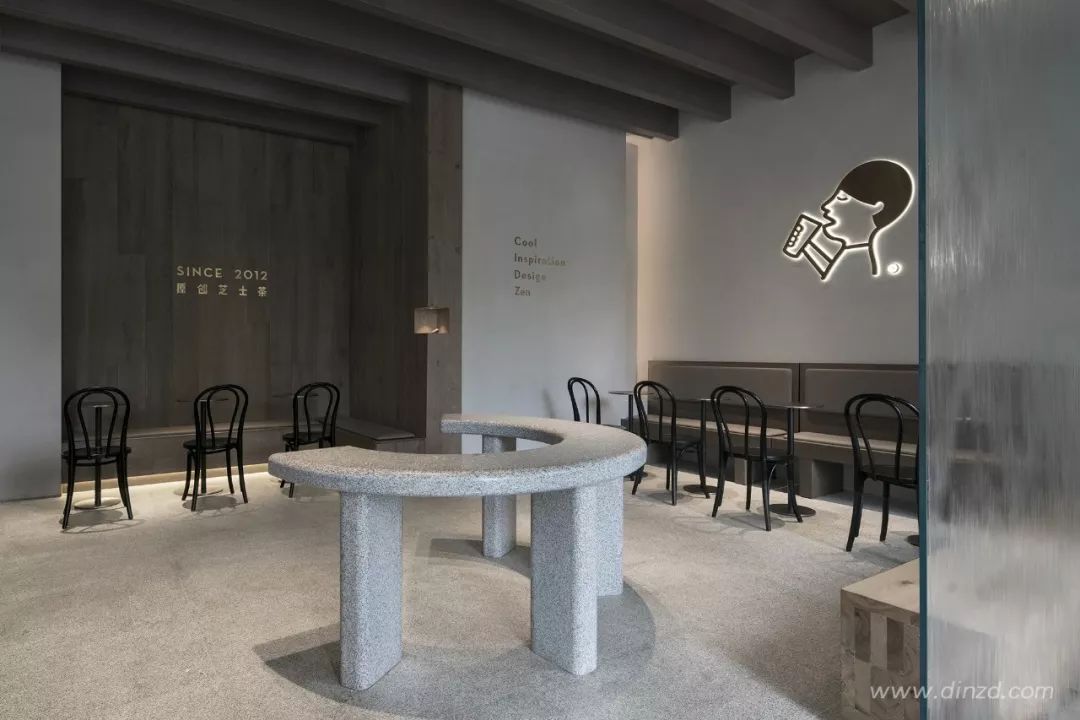 喜茶南宁万象城店 | 城市山水间的残缺之美-40