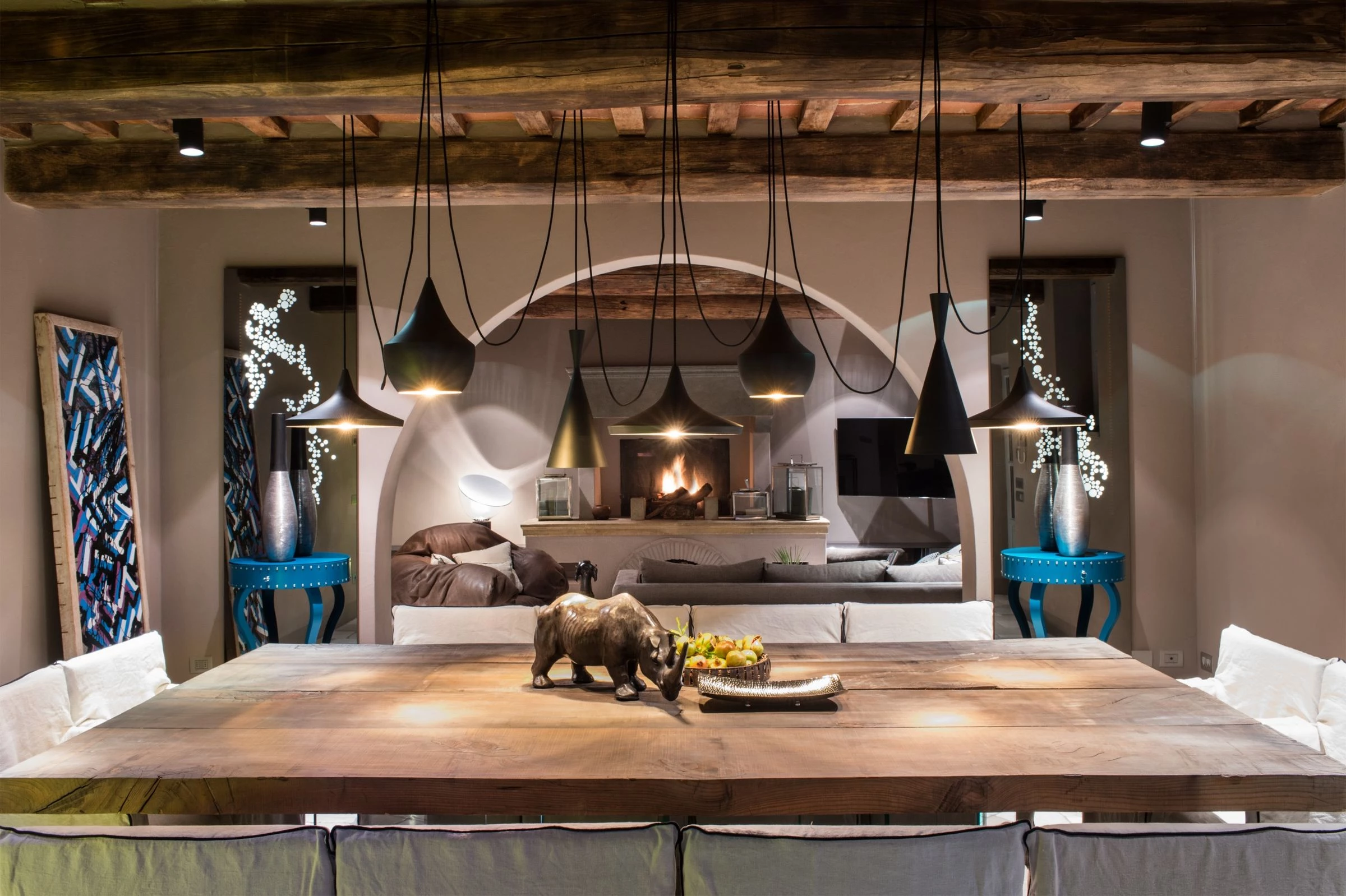 意大利托斯卡纳山间别墅的现代演绎-28