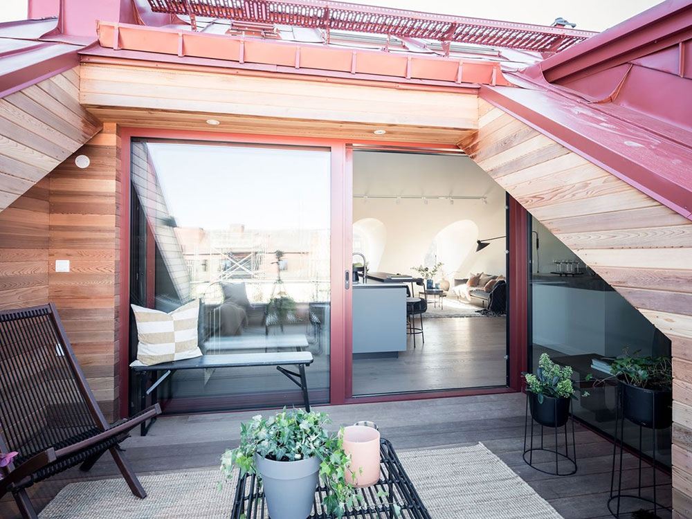 斯德哥尔摩优雅现代阁楼设计-28