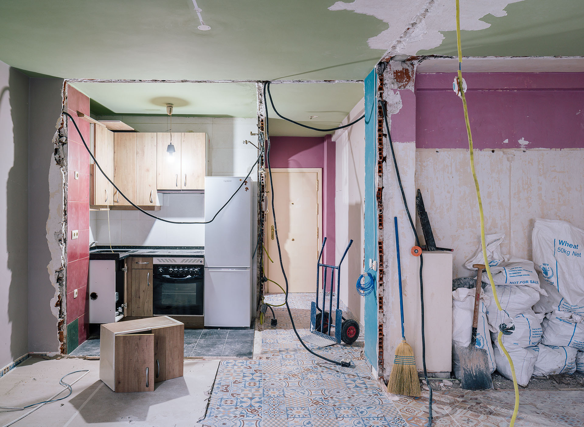 蜕皮公寓丨西班牙马德里丨Husos Architects-41