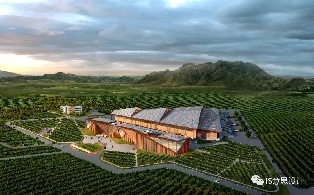 意式设计打造长城云漠酒庄,室内外和谐共生-28