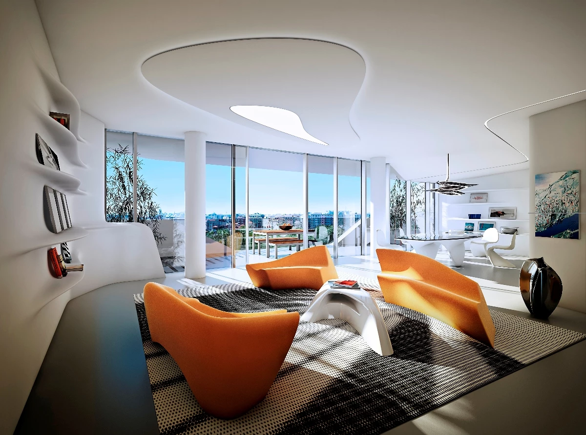 米兰城市生活区 · 扎哈·哈迪德建筑事务所的高能城市入口-35