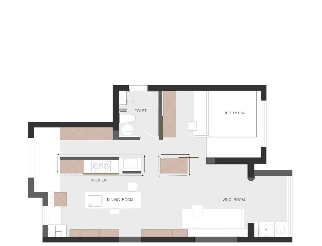 《星际穿越》几何美学,打造单身男业主的精致空间-90
