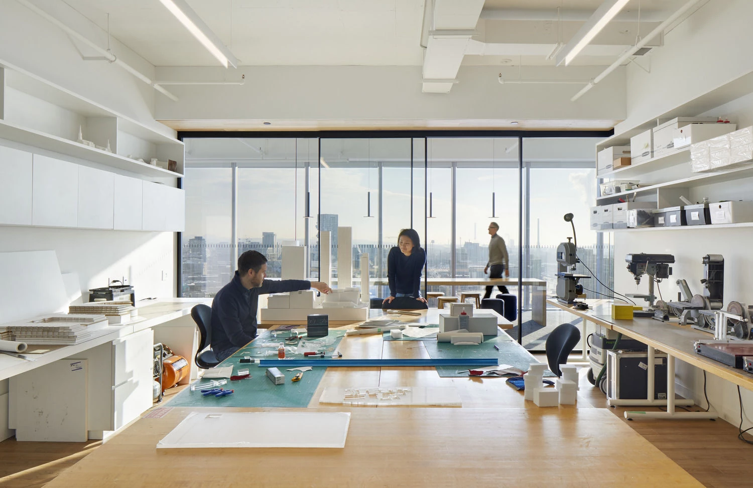 多伦多 KPMB Architects 办公室 | 温馨原木与城市景观的完美结合-34