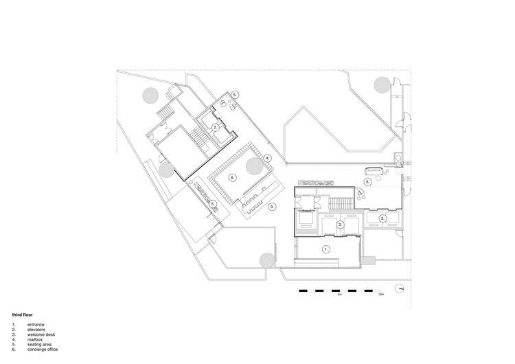 香港混凝土打造的天空公园大厦会所-7