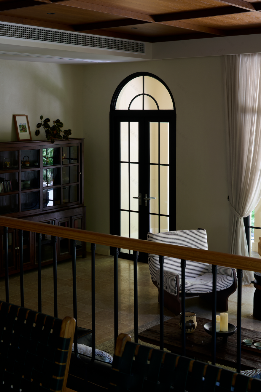 新作|周子鉴:重庆1000㎡私宅,绿意盎然,如入画中-17