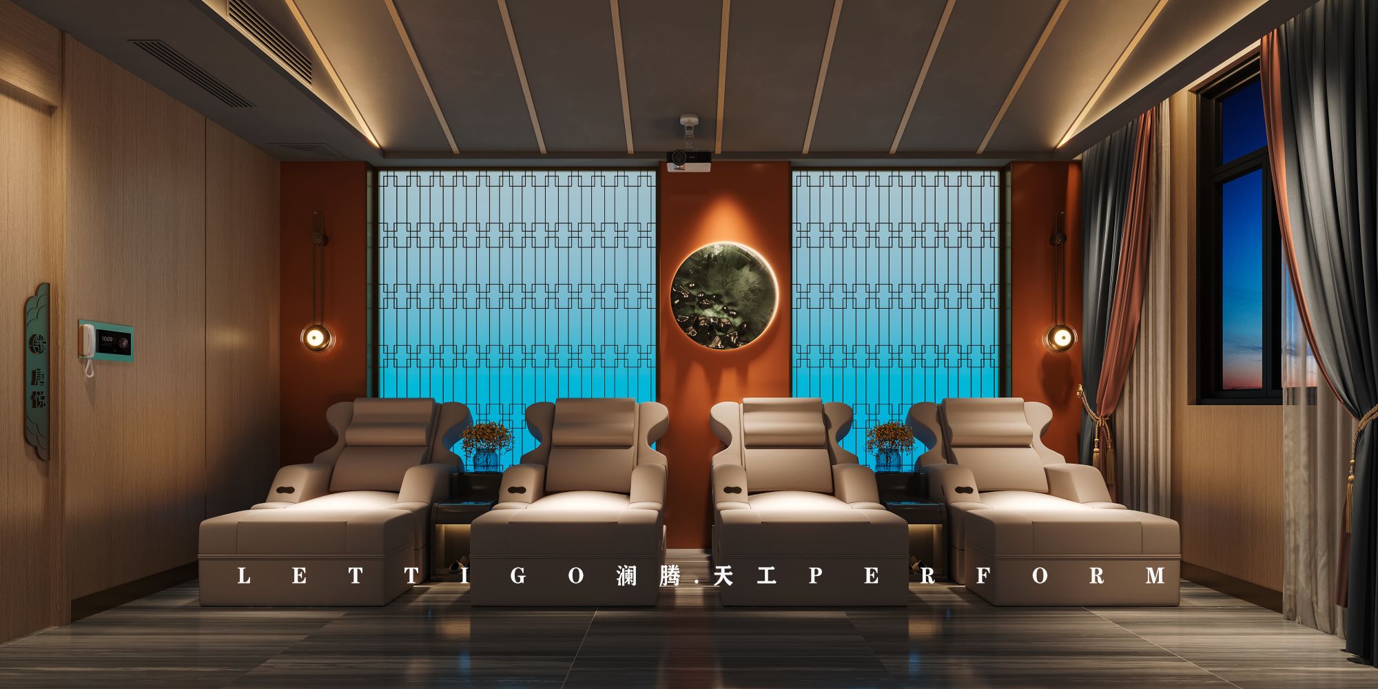 现代中式|足浴会所|SPA养生馆-25