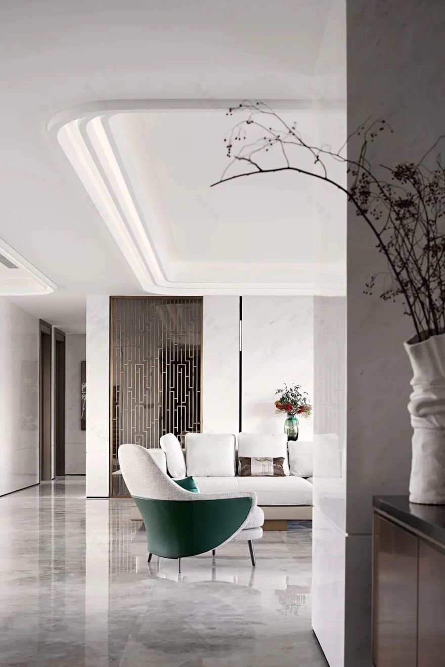 上荷设计新作|河北大榕树·海棠云颂样板间-68