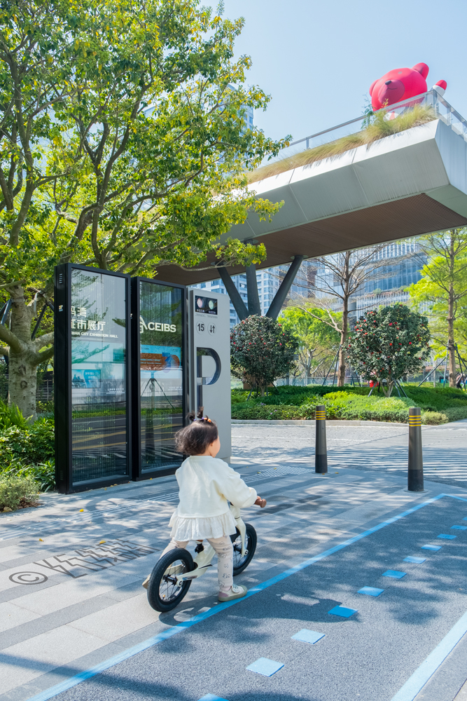 中国前海妈湾深港国际服务城标识系统丨中国深圳丨深圳上行线-24