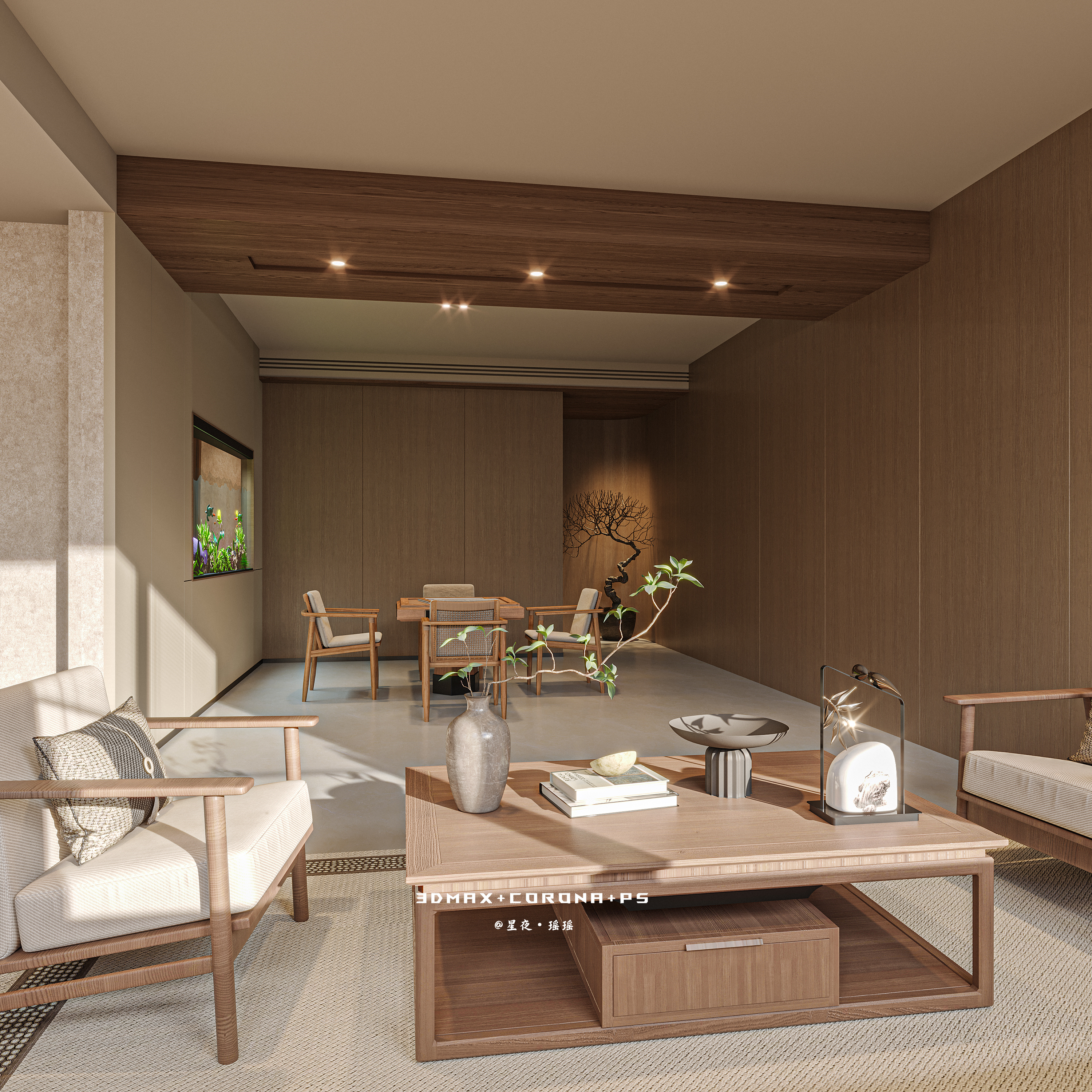 私人会所，雅致东方 宋式美学-1