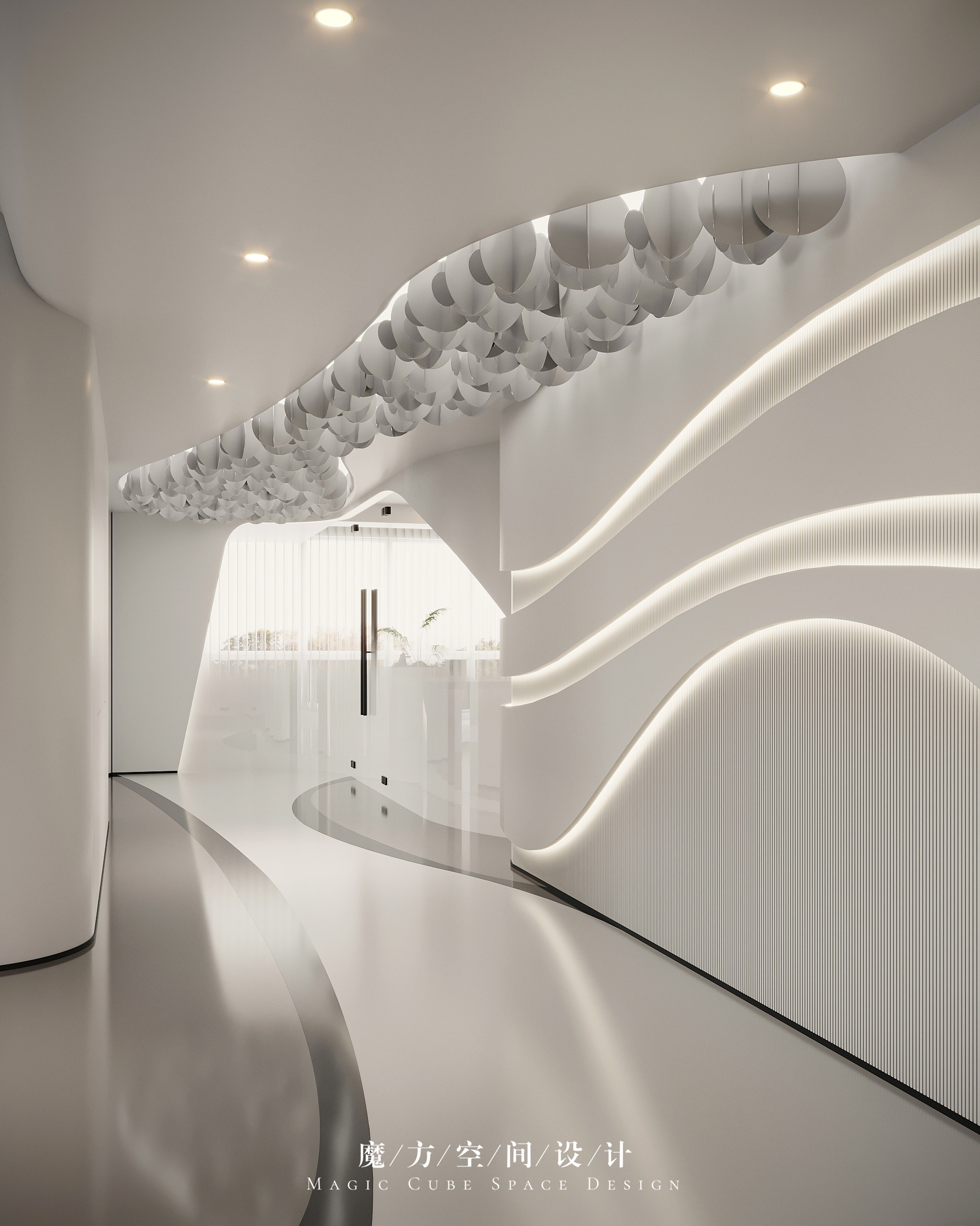 西安•曲江文创中心办公室商业空间设计项目丨中国西安丨魔方空间设计-31