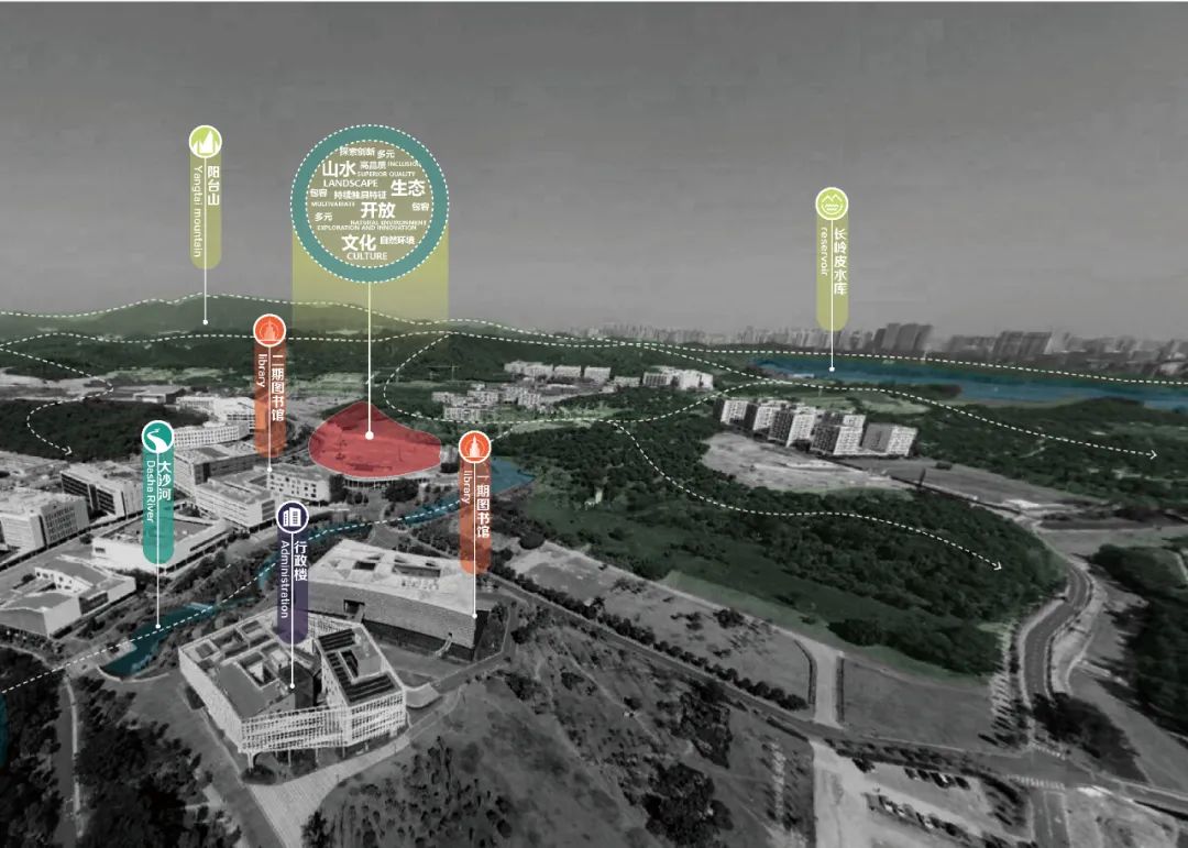 隐入山水脉络的生态校园 · 深圳南科大景观设计丨中国深圳丨湖北城隆市政园林设计研究有限公司-34