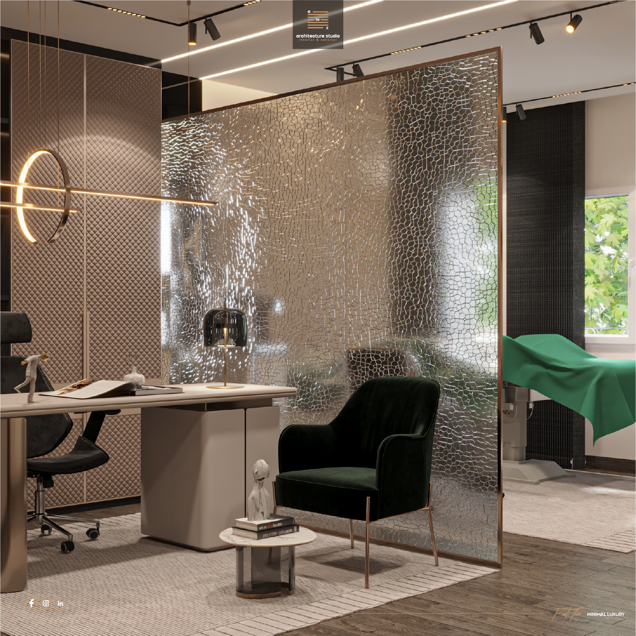 Simple & Neat Examination Room for Dr Mahmoud Elnady-4