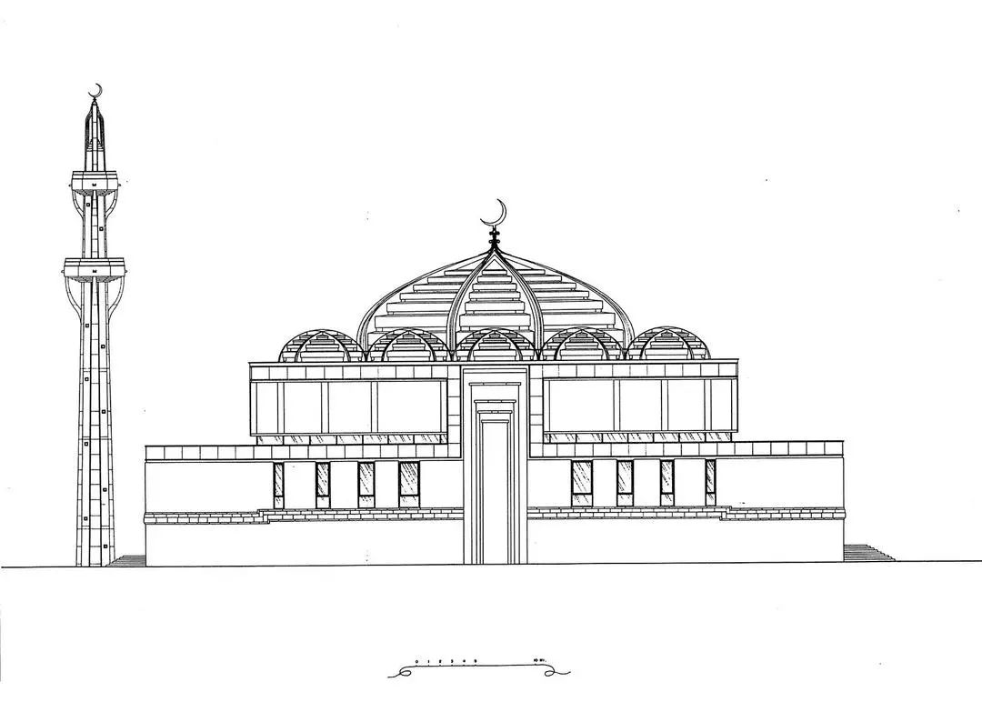 神圣家庭教堂丨意大利萨莱诺丨Paolo Portoghesi-82