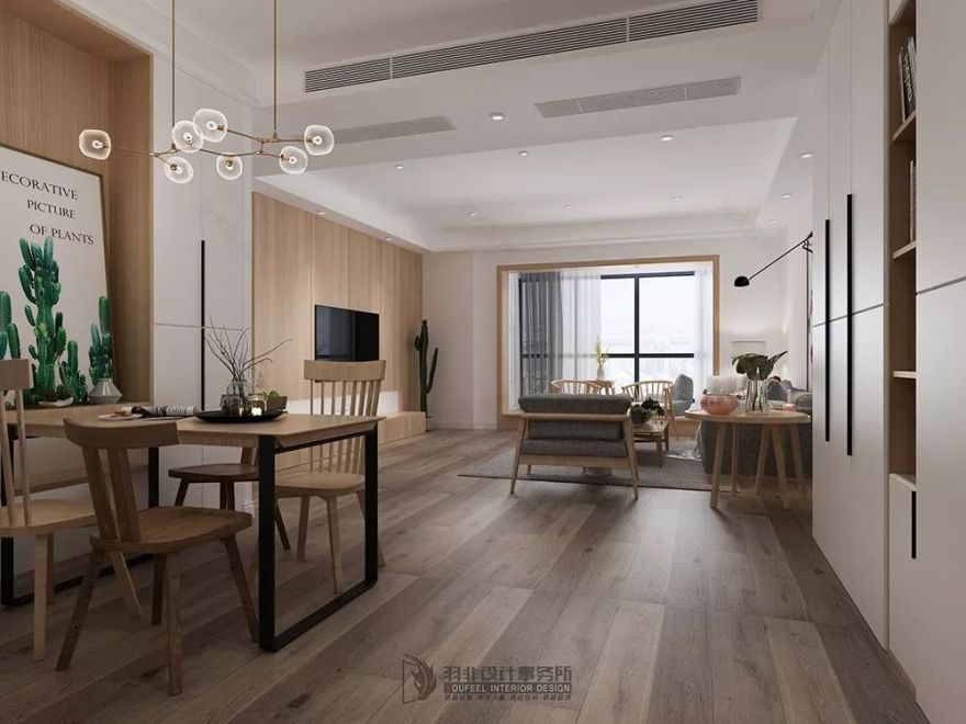 简约现代,柳州地王公馆的北欧风情-31