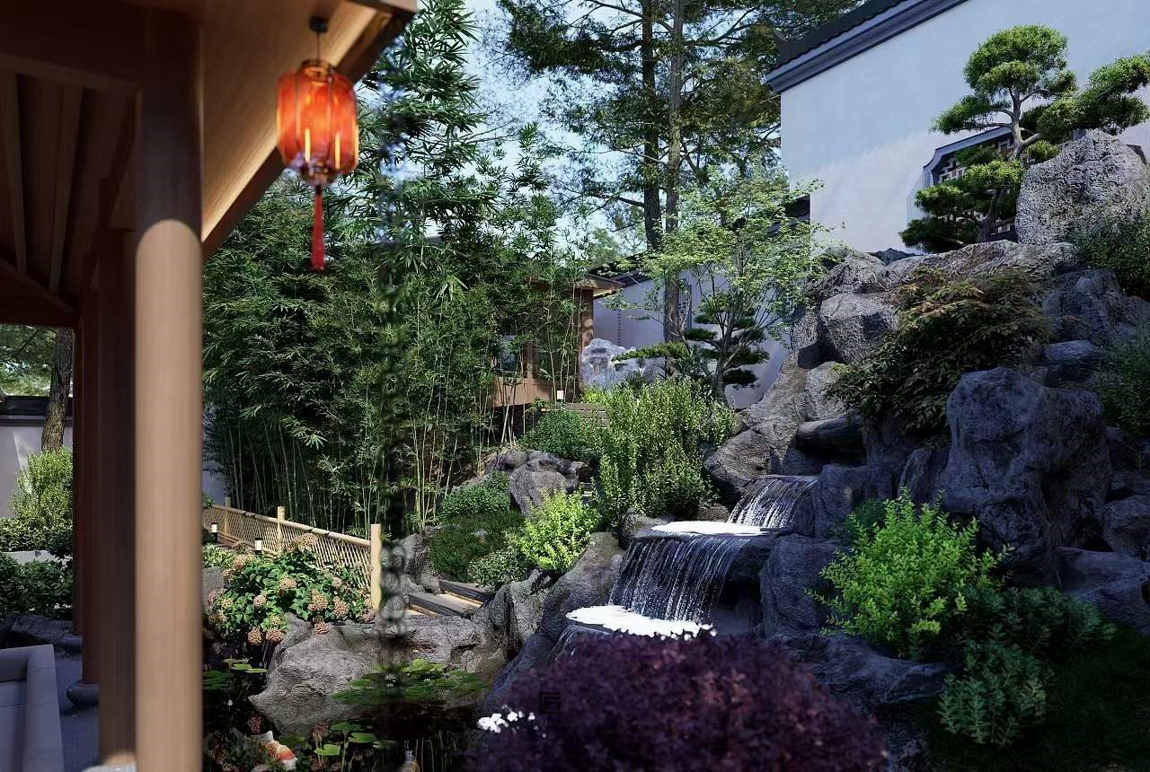 新中式庭院|大气雅致，古色古香-8