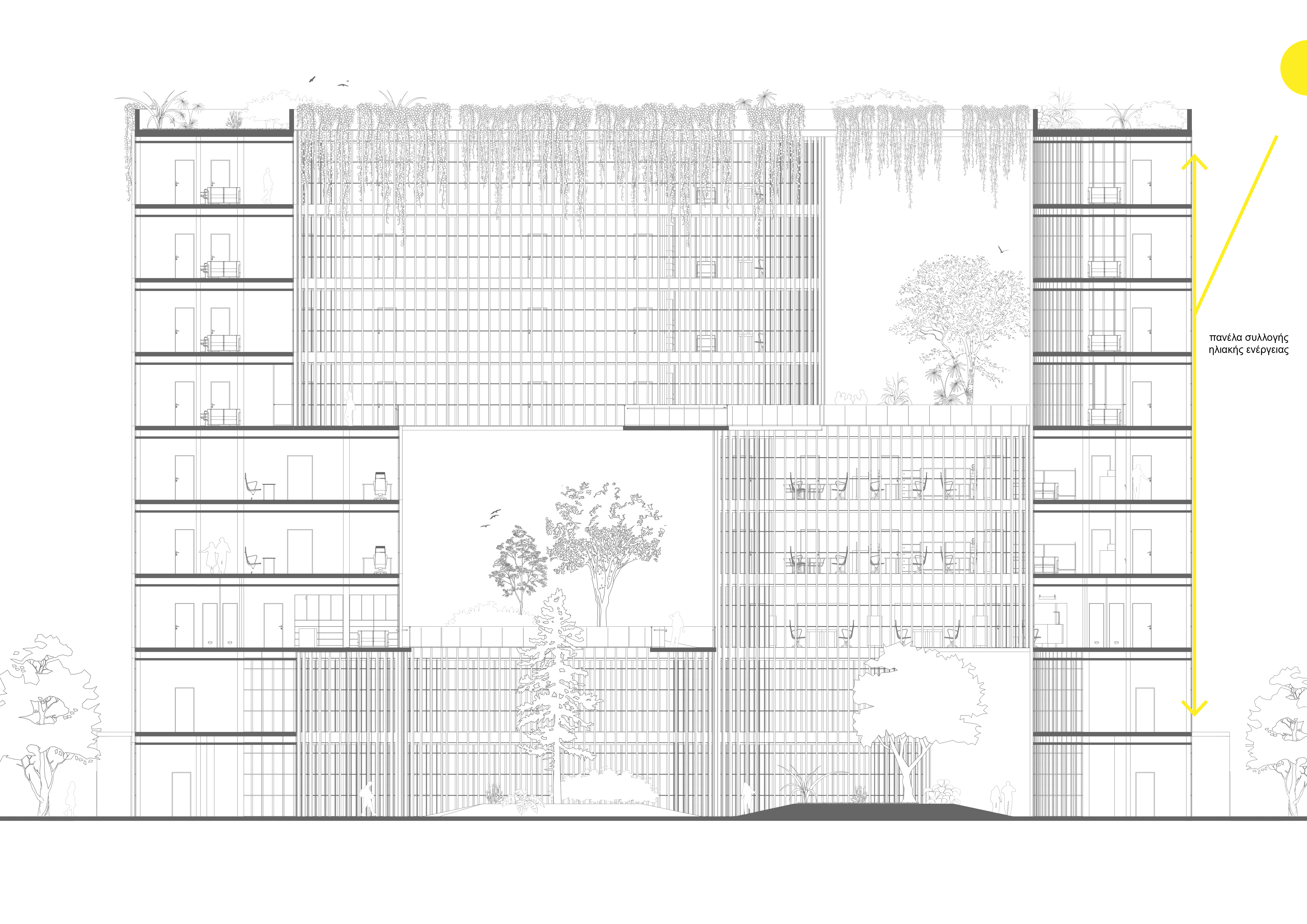 都市绿洲·零能耗办公空间设计-25