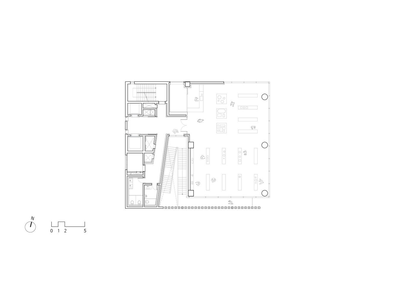 首尔"H"型办公楼-64