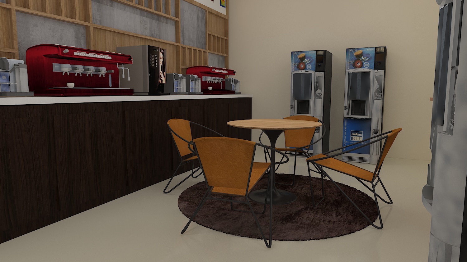 Ambientação para showroom Grancoffee-12