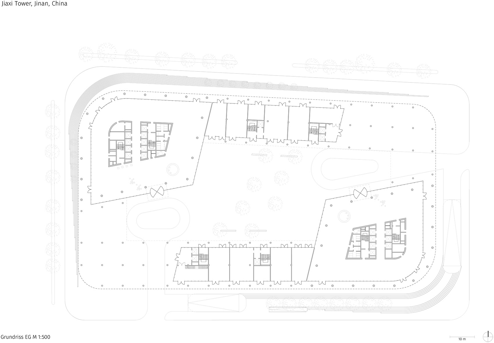 济南中央商务区金石中心丨中国济南丨盖博建筑设计事务所,中国建筑西南设计研究院有限公司-86