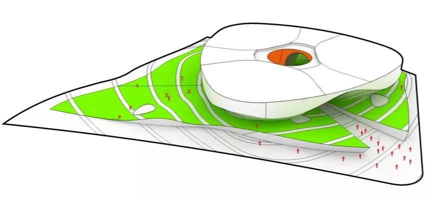 嘉兴文化艺术中心——红船拱桥水莲,绿色共享新时代-83