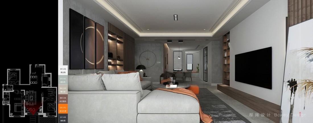 橙色时光——温馨居家空间设计-3