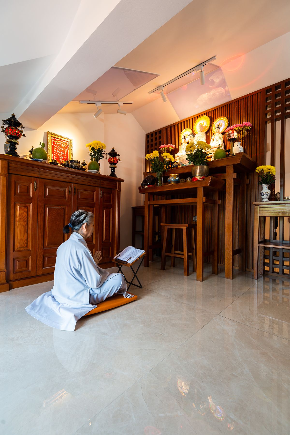 风和日丽的新家 · Phú Mỹ Hưng 三层住宅设计-31