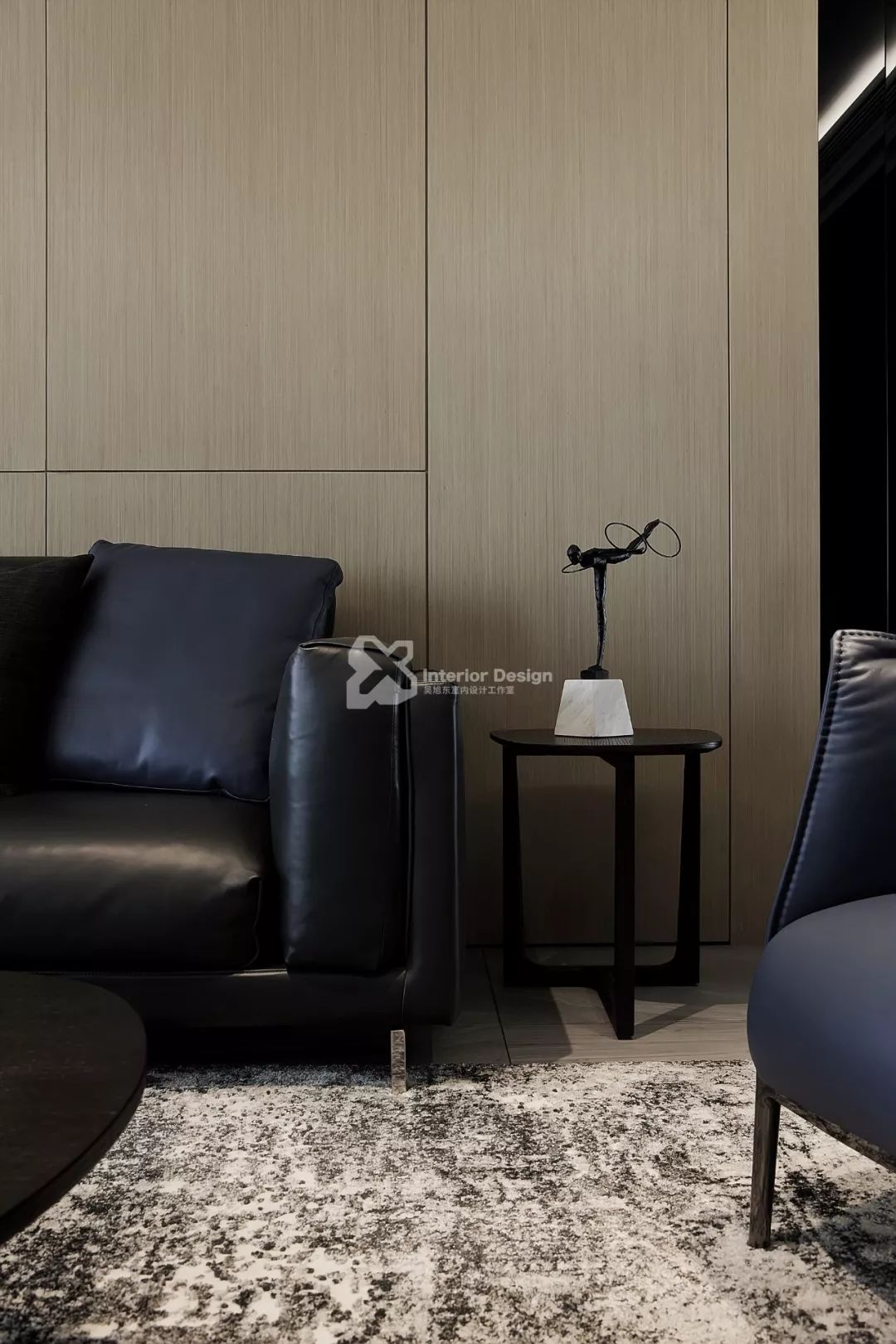 黑白极简,打造 330㎡顶层复式梦空间-59