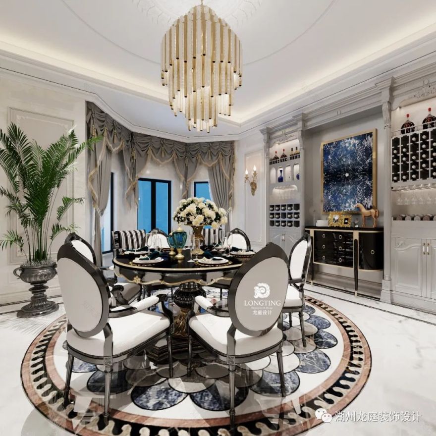 太湖阳光假日法式宫廷风别墅设计-51