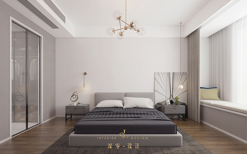 合肥深零设计新作 | 绝佳配色+隐形设计，打造张弛有度的时尚暖居！-67