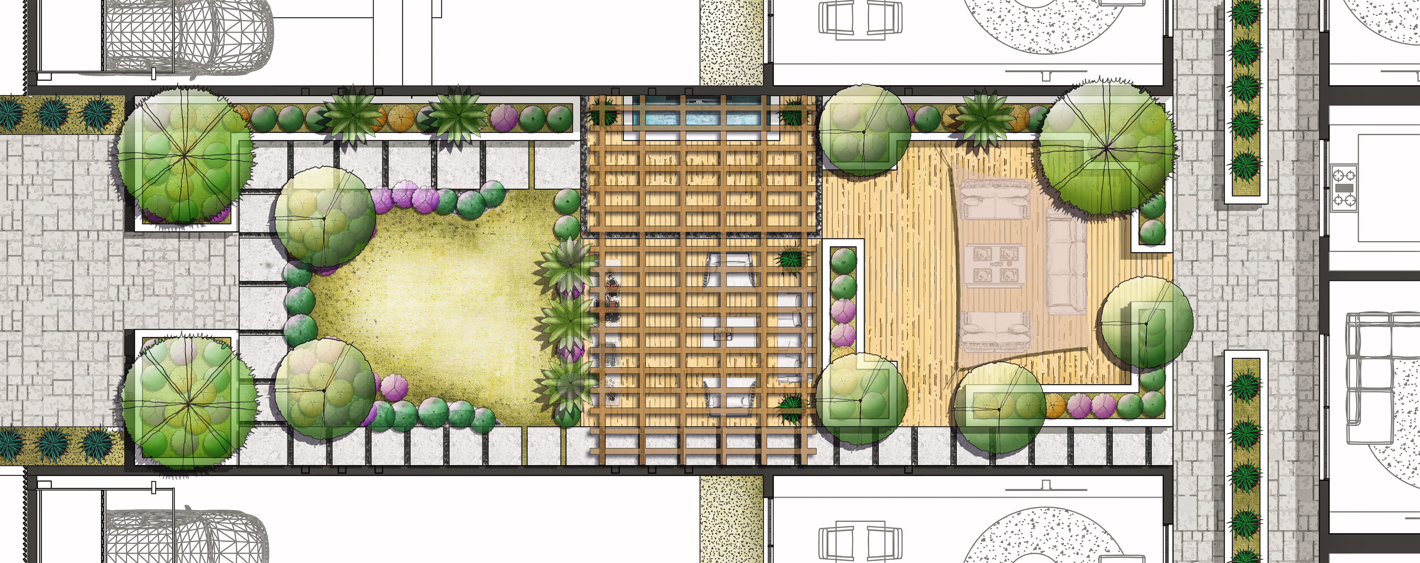 沙特阿拉伯现代别墅花园设计丨沙特阿拉伯-8