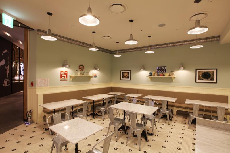 韩国 52 平米咖啡杯主题专卖店设计-4