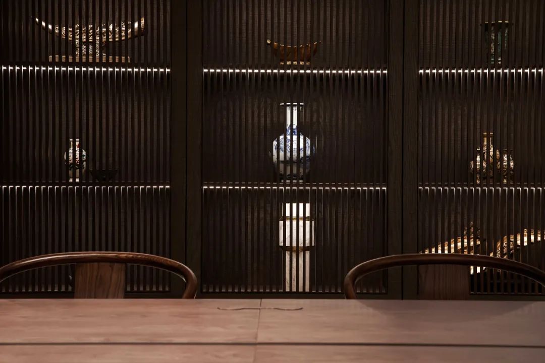 浙江宁波三雄木作展厅 | 木石交织的简约美学空间-66