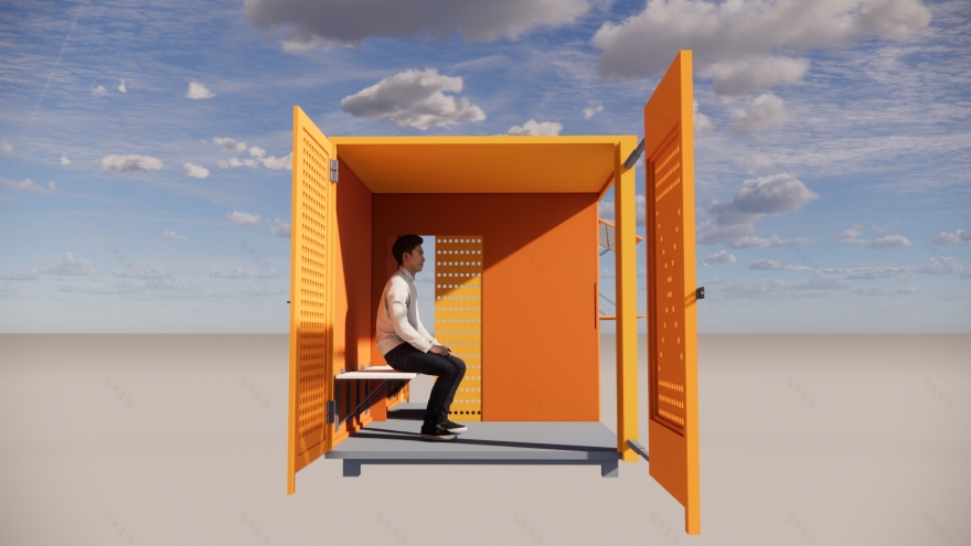 可移动展厅校园公共空间设计-14