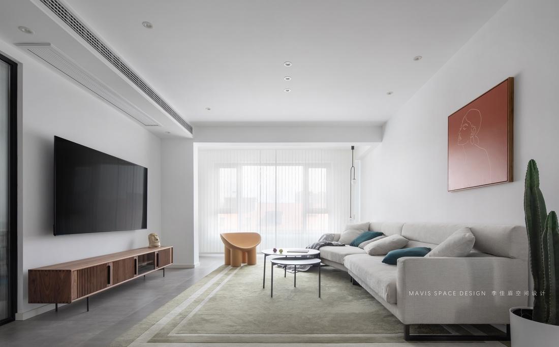 130m²平层空间设计丨李佳眉设计师-0