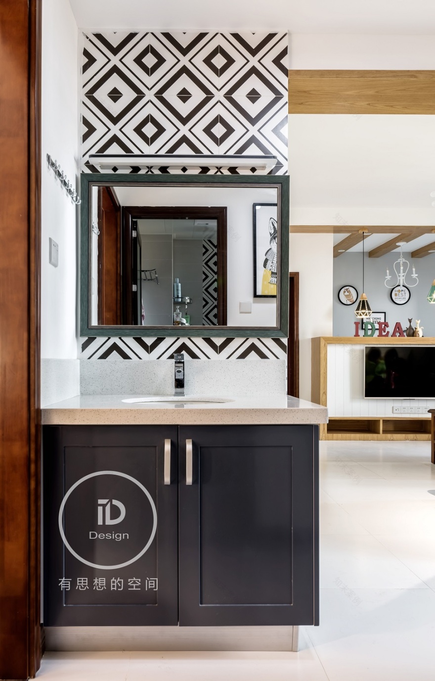 87㎡北欧风幸福小窝,武汉 ID 设计工作室打造-36