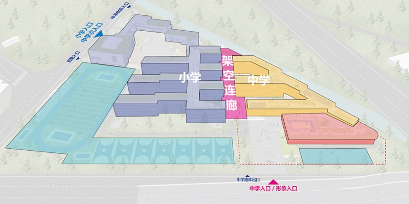 无锡市新吴区新坊实验中学丨中国无锡丨c+d设计中心-16