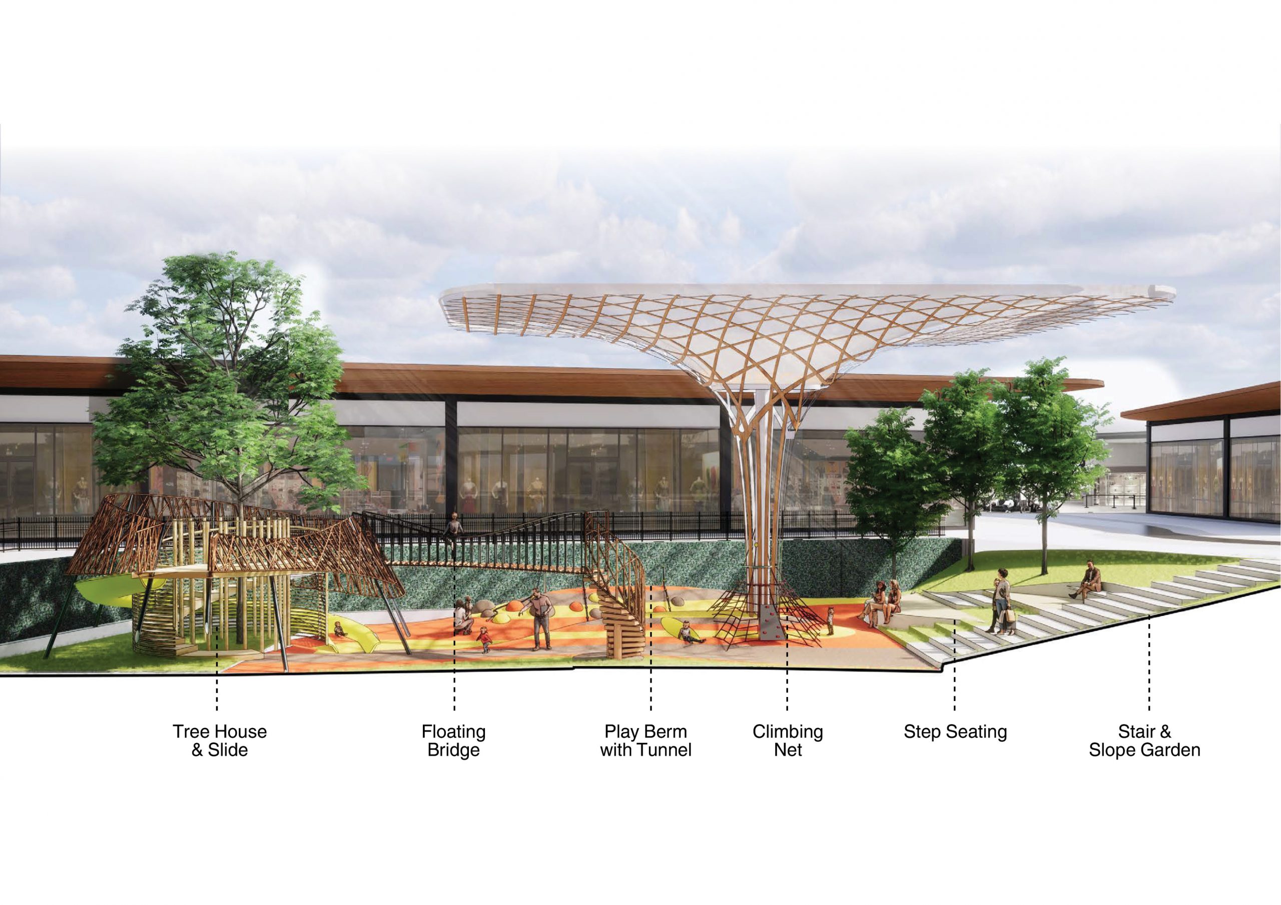 曼谷暹罗奥特莱斯商业景观 / Landscape Collaboration-27