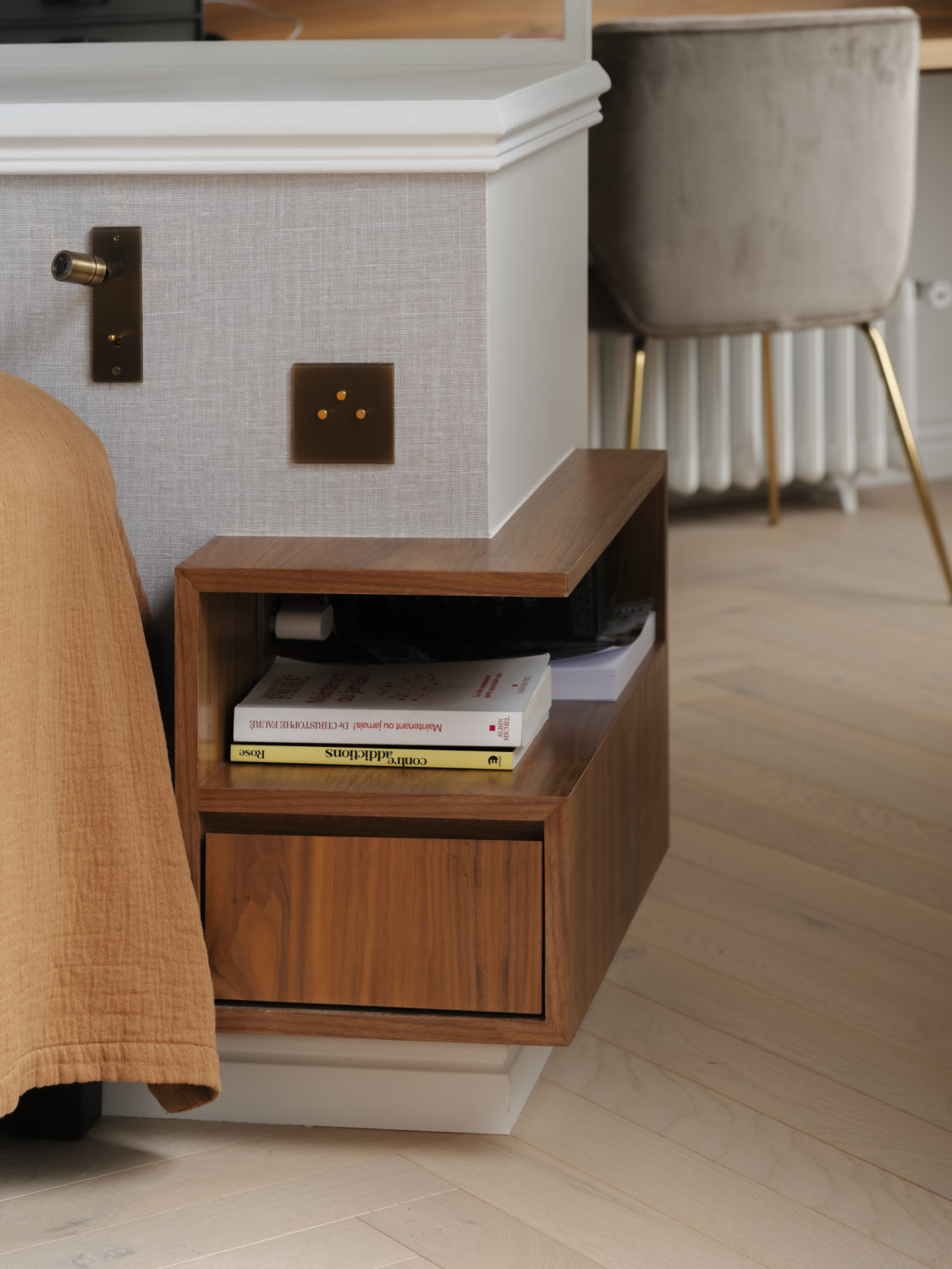 Luxe, calme et volupté 300m², Victor Hugo…Comment créer un havre de paix en plein Paris – Bän Architecture-36