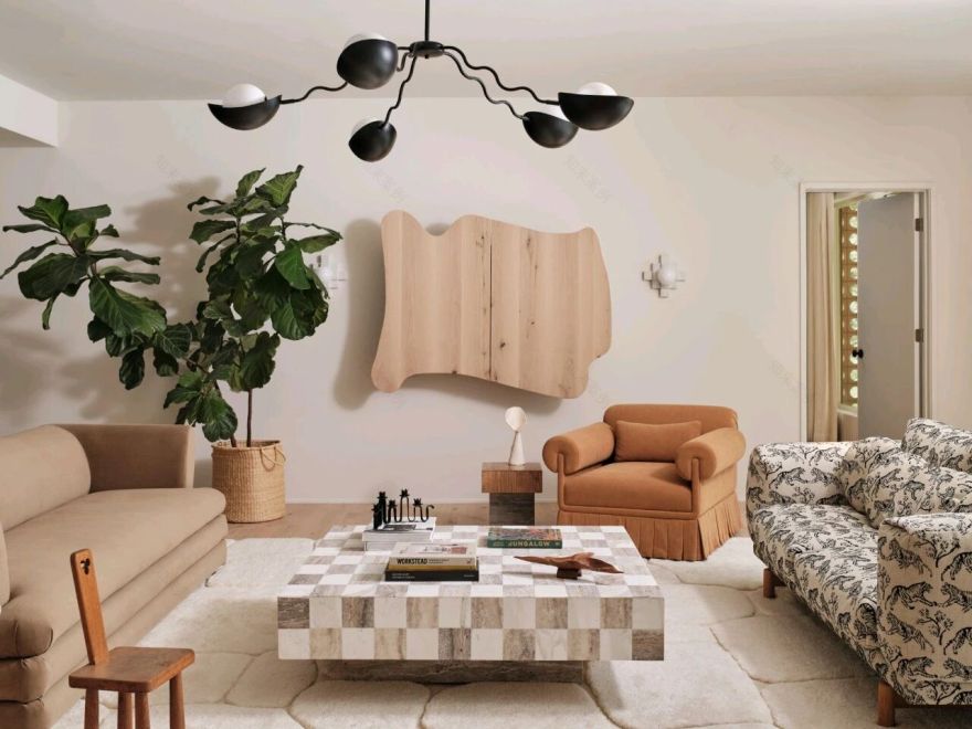 SSS样板房丨美国密歇根丨SSS Design,由Sarah Sherman Samuel主导-46