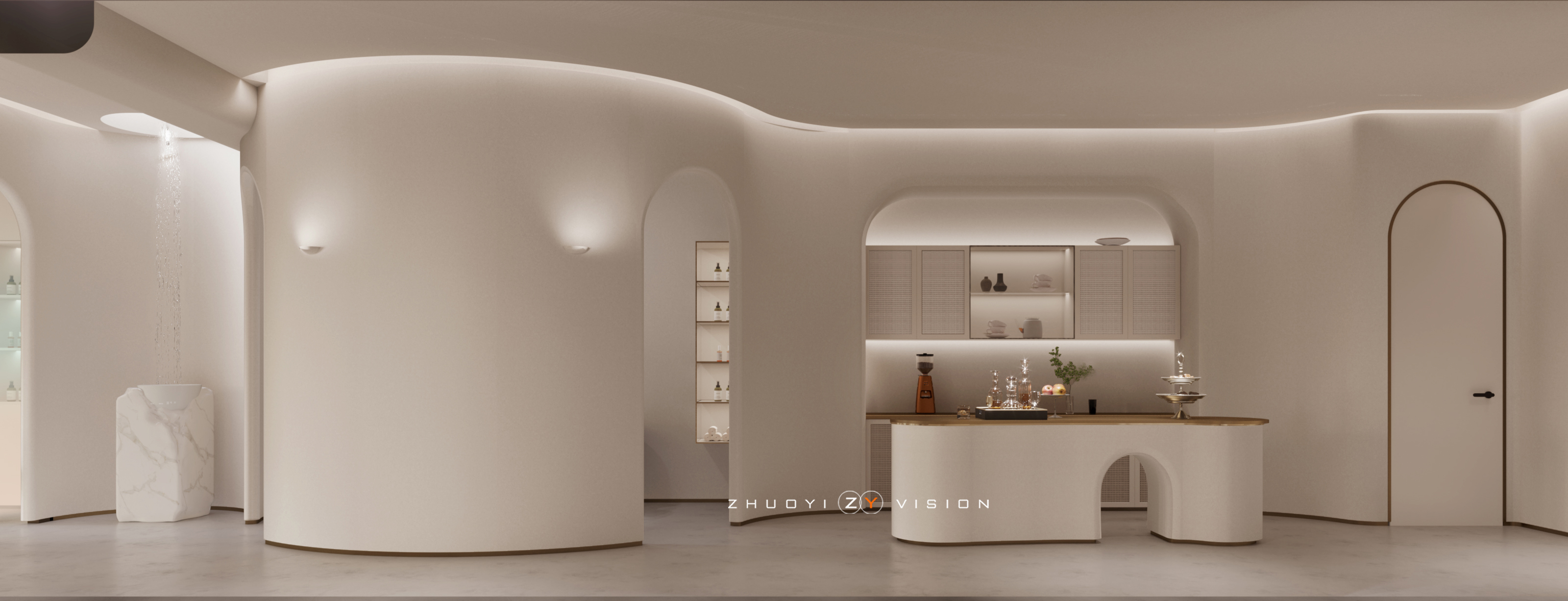 美容院设计表现-12