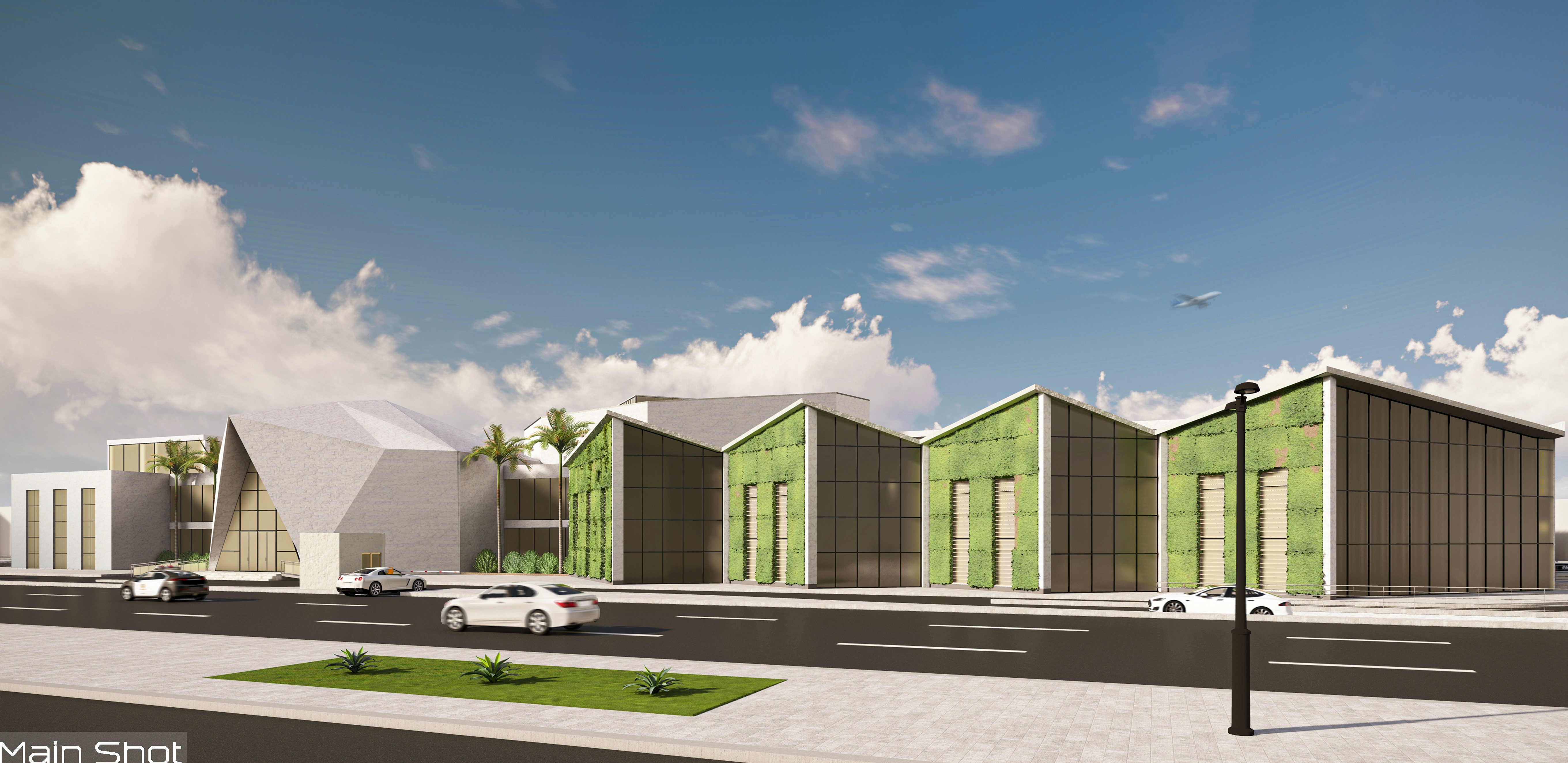 法院大楼综合区·瓦迪纳特伦丨开罗大学工程学院-3