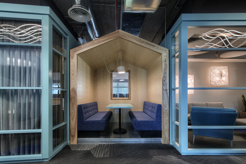 集思广益,以色诱人——Broadcom 办公室设计-22