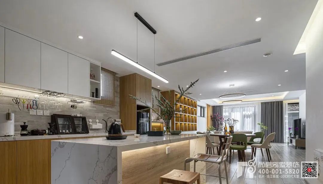 现代别墅设计丨杭州尚层装饰-28