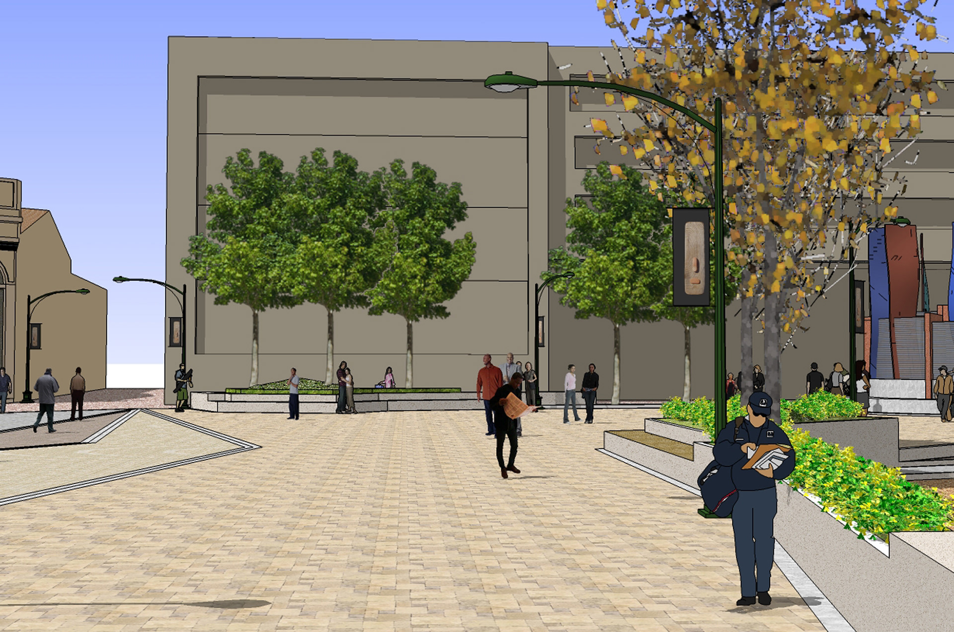 Monastiraki 广场景观设计提案丨希腊雅典-24